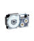 Schriftband XR-18WEB1 18mm x 8m blau/weiß laminiert stark selbstklebend