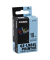 Schriftband XR-18X1 18mm x 8m schwarz/transparent laminiert stark selbstklebend