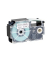 Schriftband XR-24X1 24mm x 8m schwarz/transparent laminiert stark selbstklebend