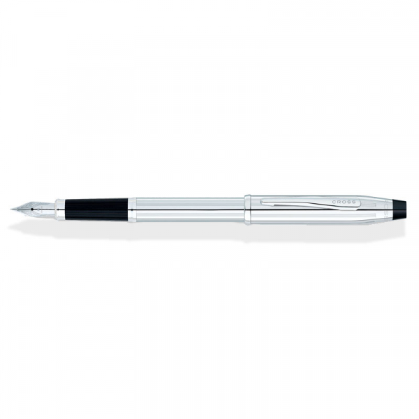 0073228074115 - Füllfederhalter Century II Glanz-Chrom F-Edelstahlfeder 0073228074115 Cross