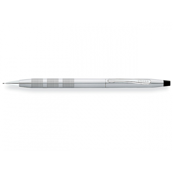 0073228075921 - Drehbleistift NAT0083-14 Härte HB 07mm mattchrom mit Radiergummi 0073228075921 Cross