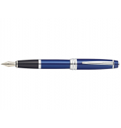 Füllfederhalter Bailey Blau-Lack, M-Feder, Self Serve