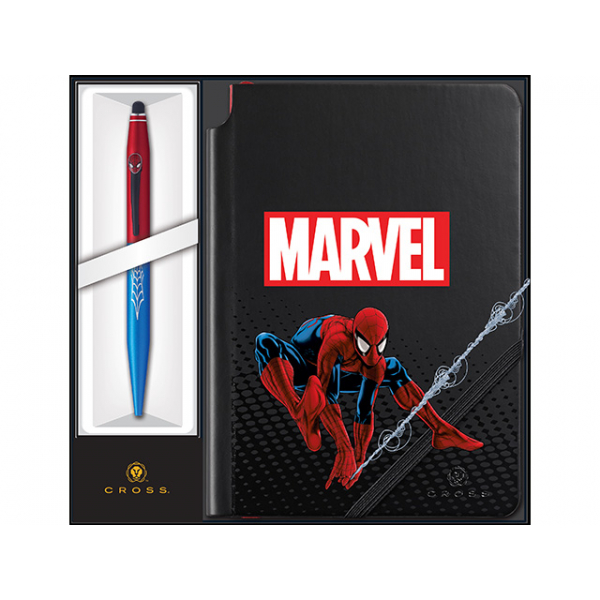0073228128801 - Kugleschreiber Tech 2 Marvel Spider Man mit Notizbuch 0073228128801 2 Stück 0073228128801 - Kugleschreiber Tech 2 Marvel Spider Man mit Notizbuch 0073228128801 2 Stück