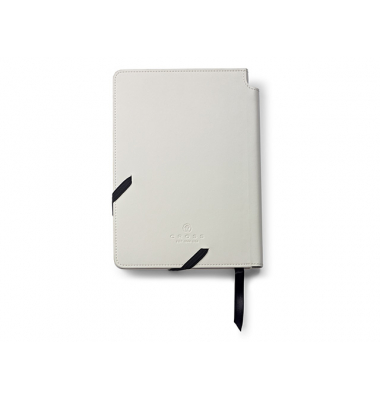 Notizbuch AC281-4M, Journal Klassik, wei&szlig;, A5, liniert, 100g, 80 Blatt / 160 Seiten