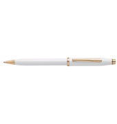 Kugelschreiber Century II Perlweisser Lack mit rosegold