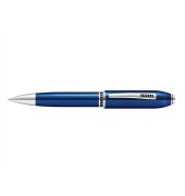 Kugelschreiber Peerless 125 Transluzent Quarz-Blau graviert