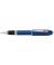 Rollerball Peerless 125 Transluzent Quarz-Blau graviert