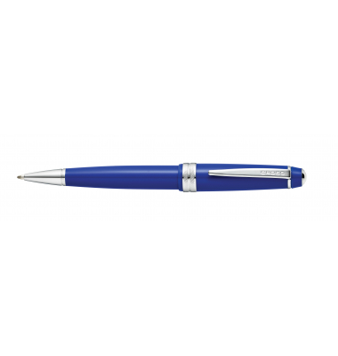 Kugelschreiber Bailey Light Blau-LackChrom, aus Kunststoff