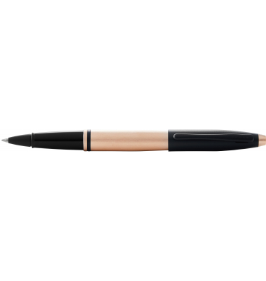 Rollerball Calais Rosegold, schwarz PVD