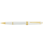 Rollerball Bailey Light Weiss-LackGold, aus Kunststoff