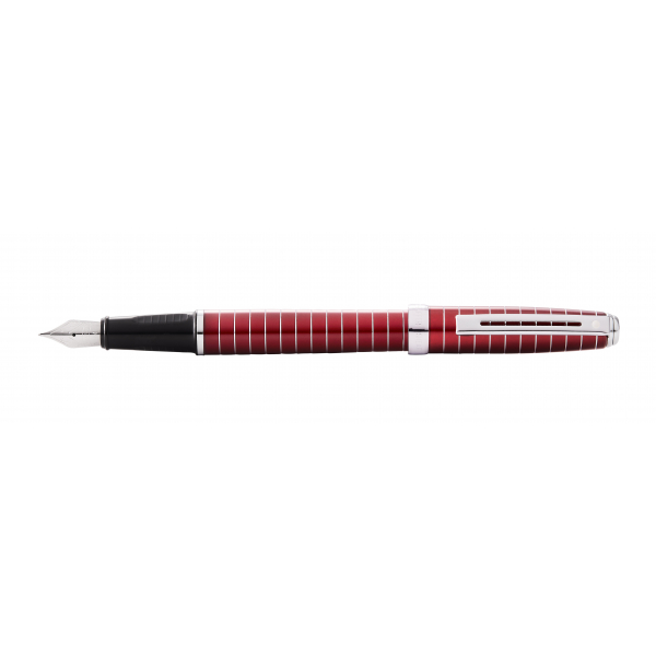 0074040007824 - Prelude Füllhalter F Rot horizontales Linienmuster G-box 0074040007824 Sheaffer 0074040007824 - Prelude Füllhalter F Rot horizontales Linienmuster G-box 0074040007824 Sheaffer