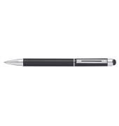 Kugelschreiber mit Stylus Switch metallic-schwarz