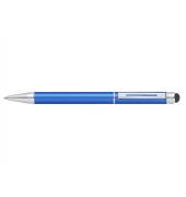 Kugelschreiber mit Stylus Switch metallic-blau