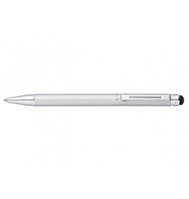 Kugelschreiber mit Stylus Switch metallic-schwarz