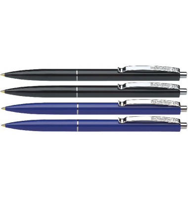 Kugelschreiber K15 406594, blau / schwarz, M, nachf&uuml;llbar