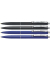Kugelschreiber K15 406594, blau / schwarz, M, nachf&uuml;llbar