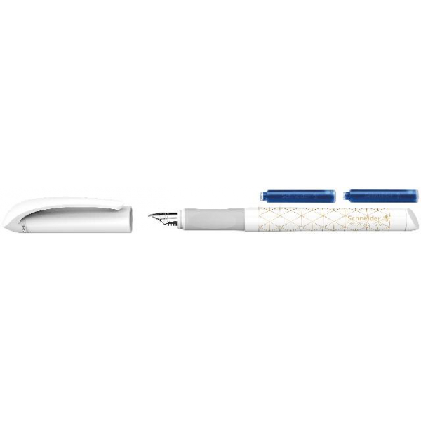 10 Stück Schneider Füllhalter Easy mit 2 Ersatzpatronen, Blisterkarte 4004675010162 Schneider