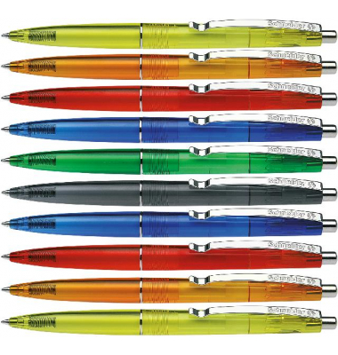 Kugelschreiber K 20 Icy Colours Blisterkarte mit 10 Stück, sortiert