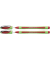 Fineliner-Set Xpress Premium, 406793, hellgr&uuml;n/rot (Schreibfarbe: rot), 0,8mm