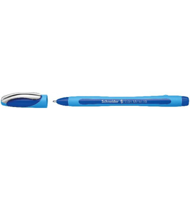 Kugelschreiber Slider Memo XB Blisterkarte mit 1 Stück, blau