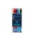 Kugelschreiber Slider Edge 407765, blau / schwarz / rot / hellgr&uuml;n / pink / violett, 0,7mm, Einweg
