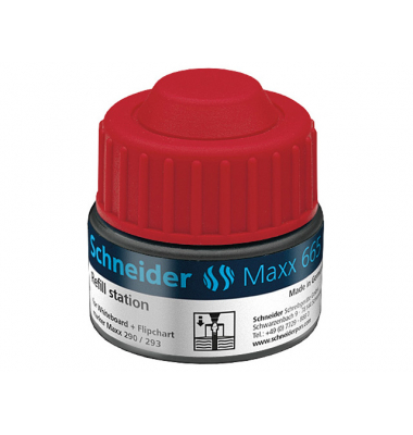 Boardmarker-Nachfülltinte Maxx 665, 407967, rot