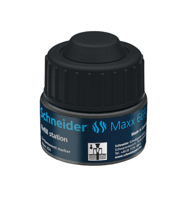 Refill Station Maxx 669, 30ml schwarz, für Perm.-Marker Maxx 250