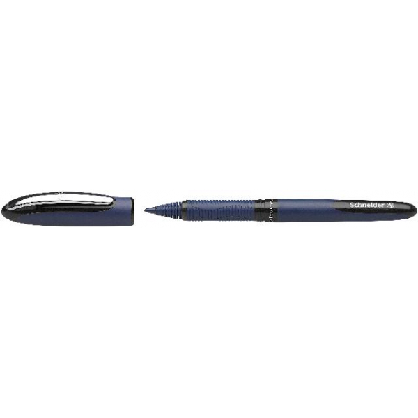 5 Stück Schneider Tintenroller One Business 0.6 schwarz, Blisterkarte mit 1 Stück 4004675099969 Schneider