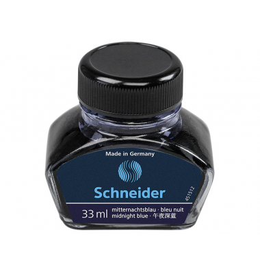 Tintenfass 33 ml mitternachtsblau, flüssige Tinte