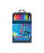 Kugelschreiber Slider Edge 447256, orange / rot / pink / violett / blau / hellblau / hellgr&uuml;n / schwarz, 0,7mm, Einweg
