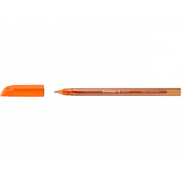 10 Stück Schneider Kugelschreiber Vizz M orange mit Gelco-Technologie 4004675129604 Schneider