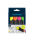 Textmarker Job TM 150, 500807, Etui, 4-farbig sortiert, 1-5mm Keilspitze