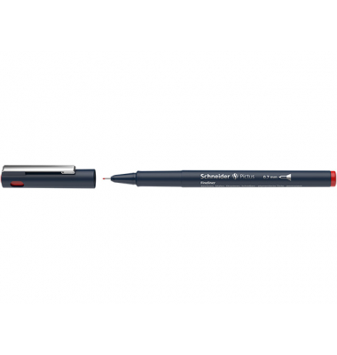 Fineliner Pictus, 477797, tiefblau (Schreibfarbe: rot), 0,7mm