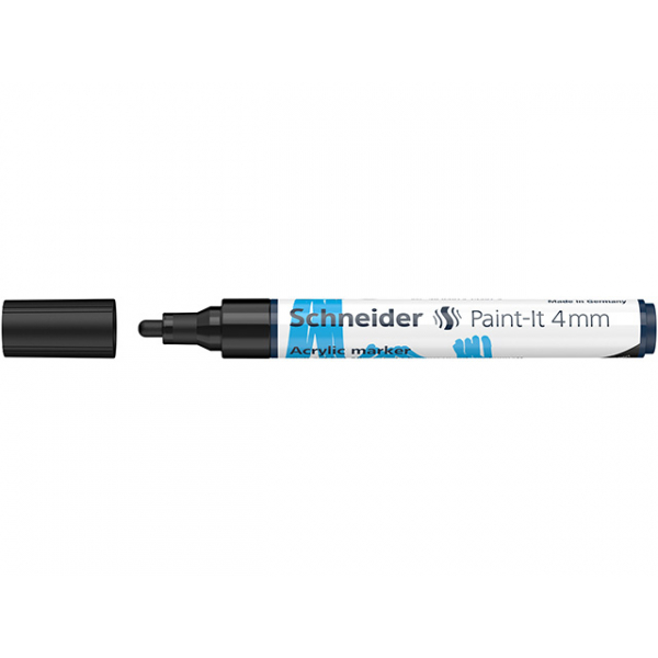 4004675144768 - Acrylmarker Paint-It 320 4mm schwarz 4004675144768 Schneider