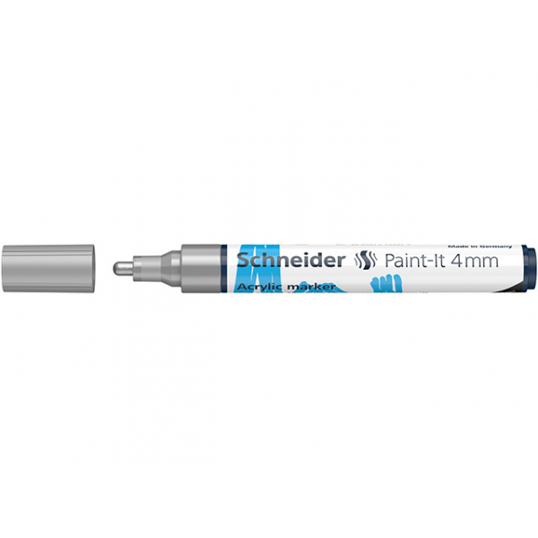 4004675145109 - Acrylmarker Paint-It 320 4mm silber 4004675145109 Schneider