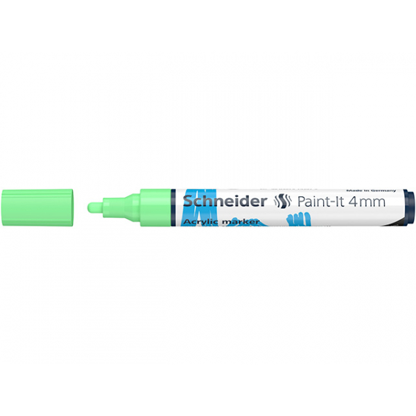 4004675145222 - Acrylmarker Paint-It 320 4mm pastell-grün 4004675145222 Schneider