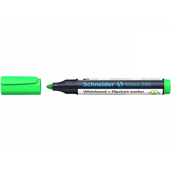 10 Stück Schneider Boardmarker Maxx 290, 129111, hellgrün, 2-3mm Rundspitze 4004675145741 Schneider