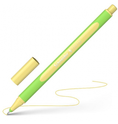 Fineliner Line-Up, 502125, gr&uuml;n (Schreibfarbe: pastel-vanilla), 0,4mm