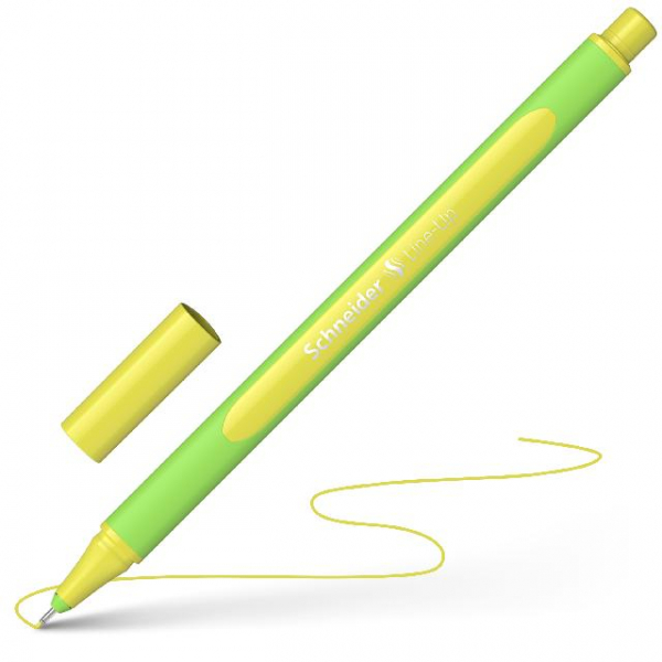 10 Stück Schneider Fineliner Line-Up, 502127, grün (Schreibfarbe: pastel-lime), 0,4mm 4004675158307 Schneider