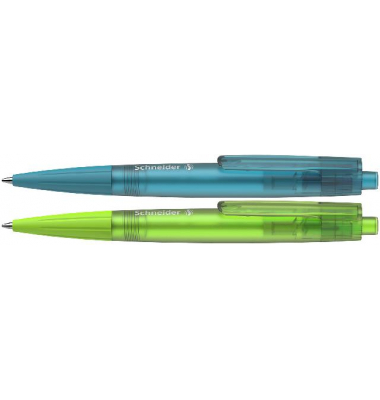 Kugelschreiber Like Blisterkarte mit 2 Stück, blau