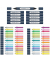Twinmarker Paint-It 040 brush+round Komplettset 72 Teile sortiert