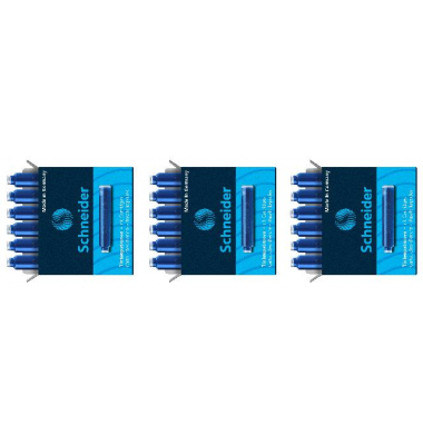 Tintenpatronen 6603 blau, Blisterkarte mit 3 Packungen