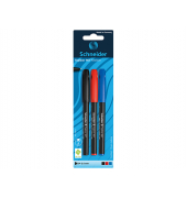 Fineliner-Set Topliner 967, 406799, schwarz (Schreibfarbe: 3-farbig sortiert), 0,4mm