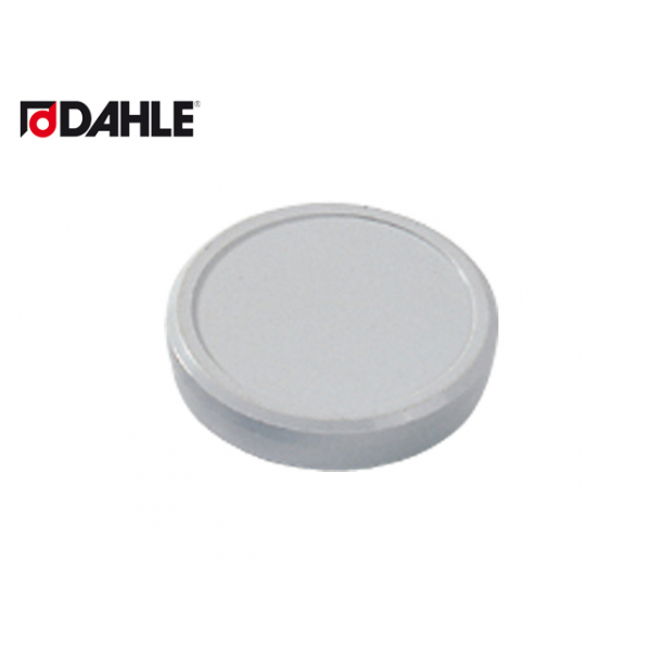 10 Stück Dahle Haftmagnet 95540-21557, Rund, 40mm Ø, grau, 800g 4007885785400 Dahle