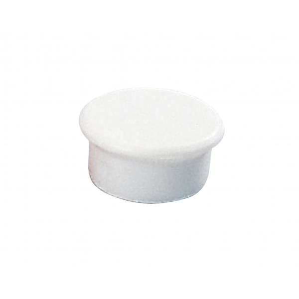 10 Stück Dahle Haftmagnet 95413-20995, Rund, 13mm Ø, weiß, 100g 4007885914138 Dahle