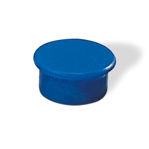 10 Stück Dahle Haftmagnet 95413-20992, Rund, 13mm Ø, blau, 100g 4007885964133 Dahle