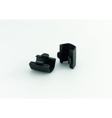 TSS Kabelclips Set anthrazit, 2er-Pack Kabelclips