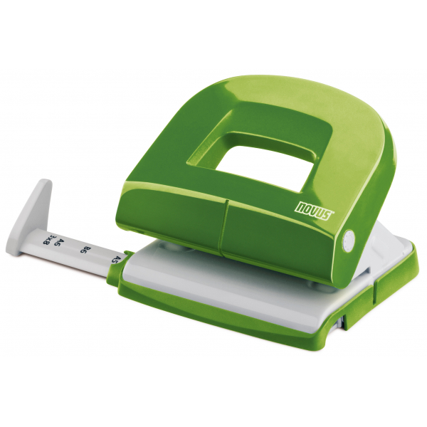 4009729051146 - Bürolocher E216 fresh 025-0573 grün bis 16mm 16 Blatt mit Anschlagschiene 4009729051146 Novus