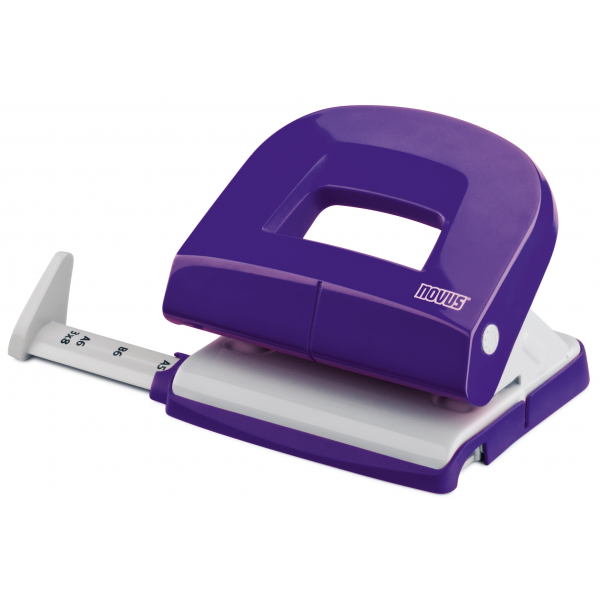 4009729051153 - Bürolocher E216 fresh 025-0574 violett bis 16mm 16 Blatt mit Anschlagschiene 4009729051153 Novus