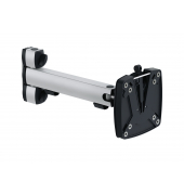 TSS-Tragarm XL 325 silber-anthrazit, 1-teilig,bis 15kg Monitortragarm